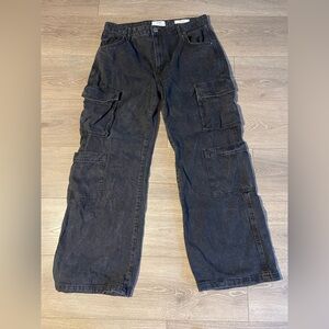 COTTON ON CARGO WIDE LEG JEAN
